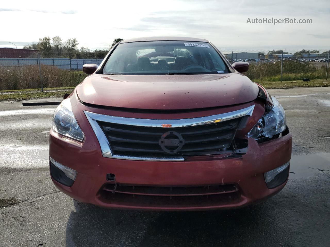 2015 Nissan Altima 2.5 Red vin: 1N4AL3APXFN383231