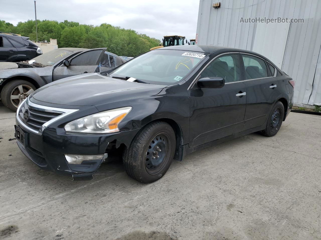 2015 Nissan Altima 2.5 Black vin: 1N4AL3APXFN395850