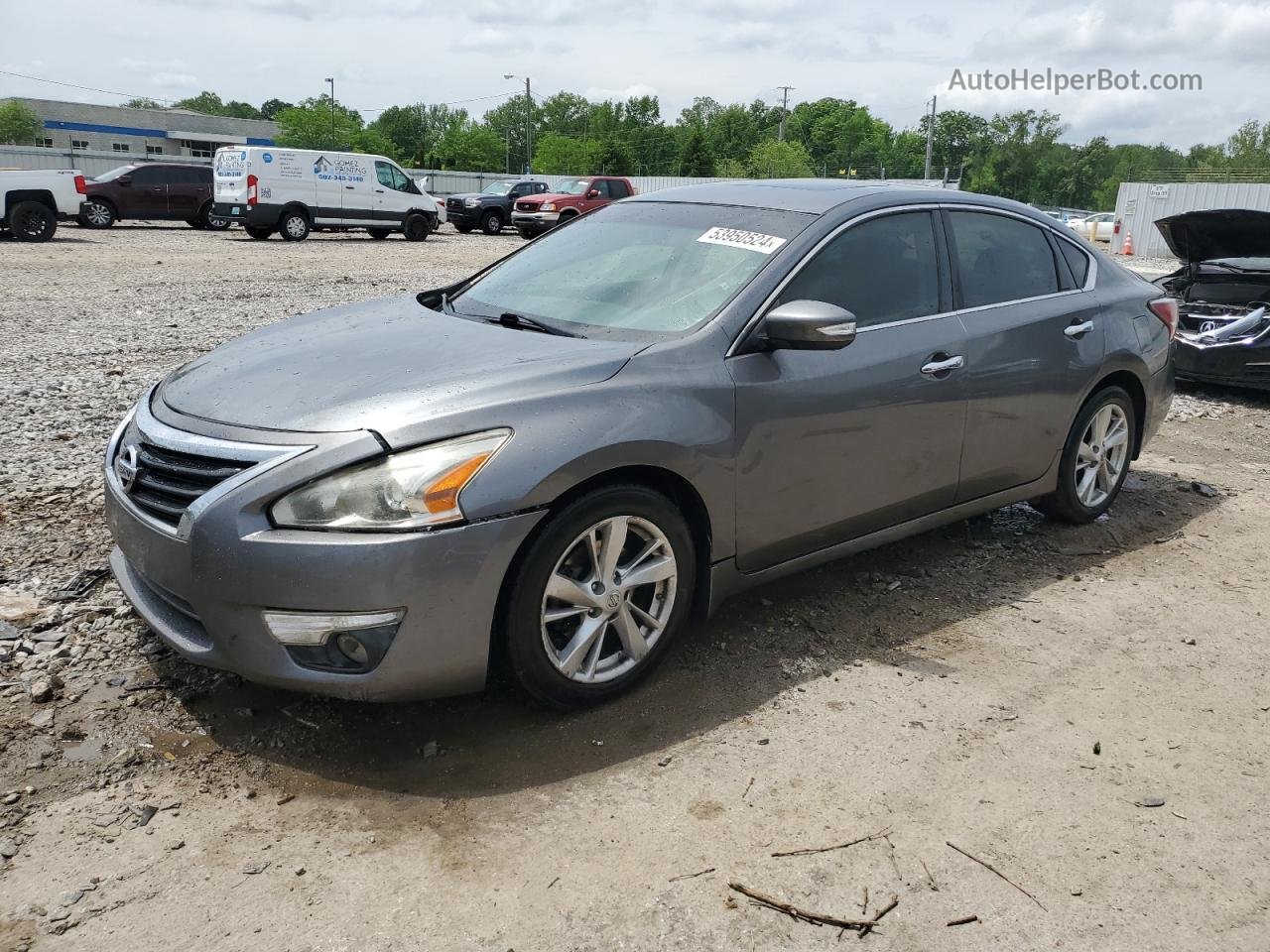 2015 Nissan Altima 2.5 Серый vin: 1N4AL3APXFN397954