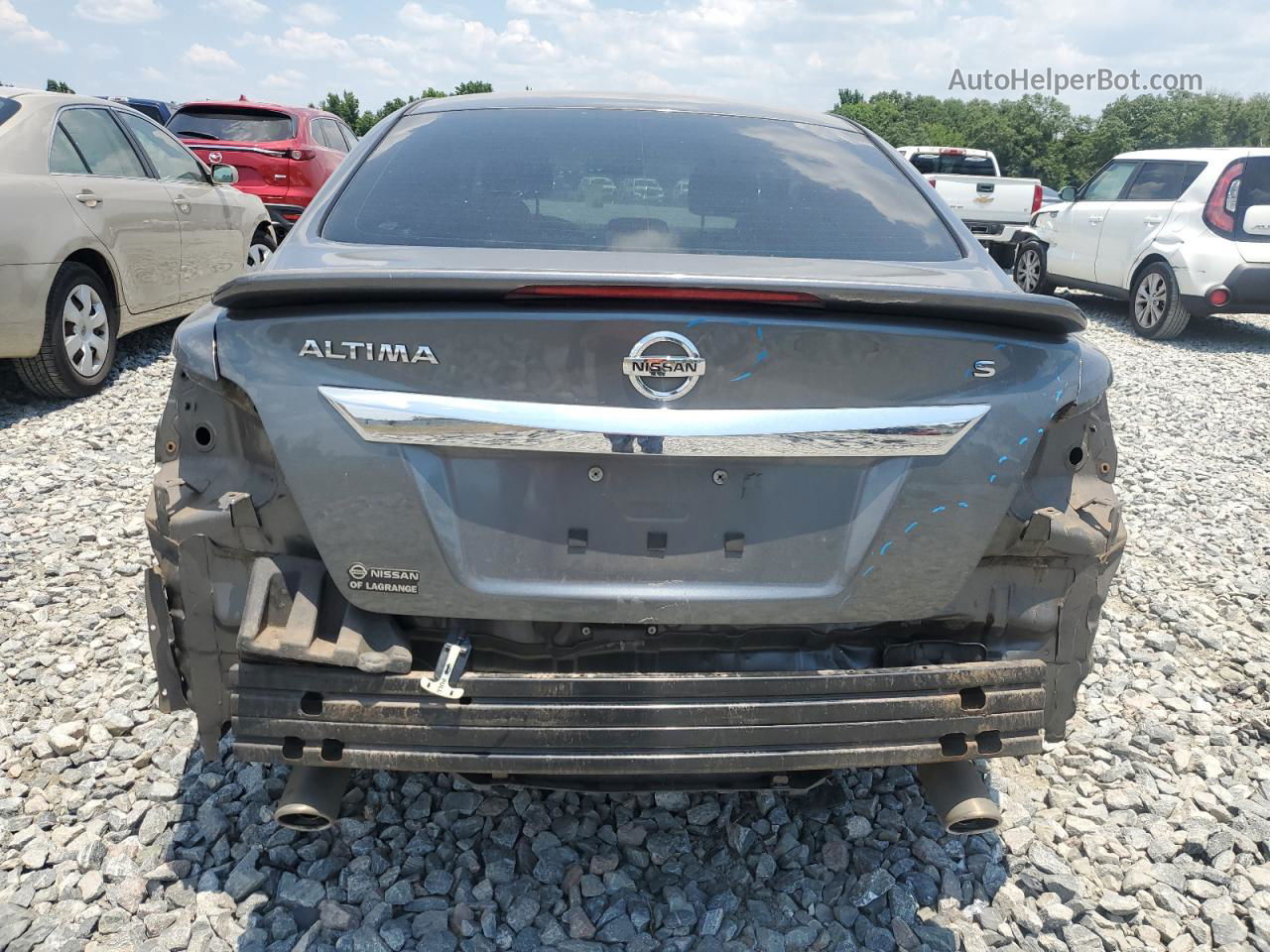 2015 Nissan Altima 2.5 Gray vin: 1N4AL3APXFN405129