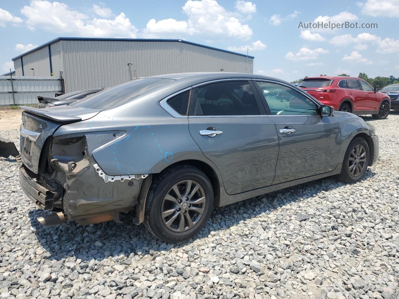 2015 Nissan Altima 2.5 Серый vin: 1N4AL3APXFN405129