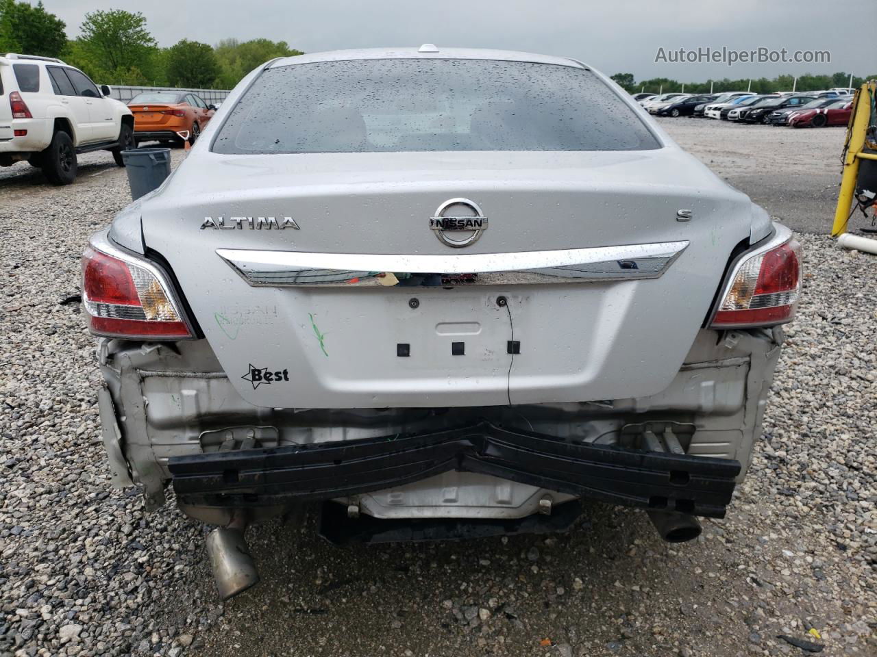 2015 Nissan Altima 2.5 Silver vin: 1N4AL3APXFN861678