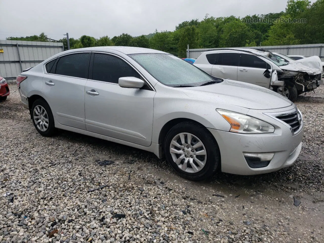 2015 Nissan Altima 2.5 Серебряный vin: 1N4AL3APXFN861678