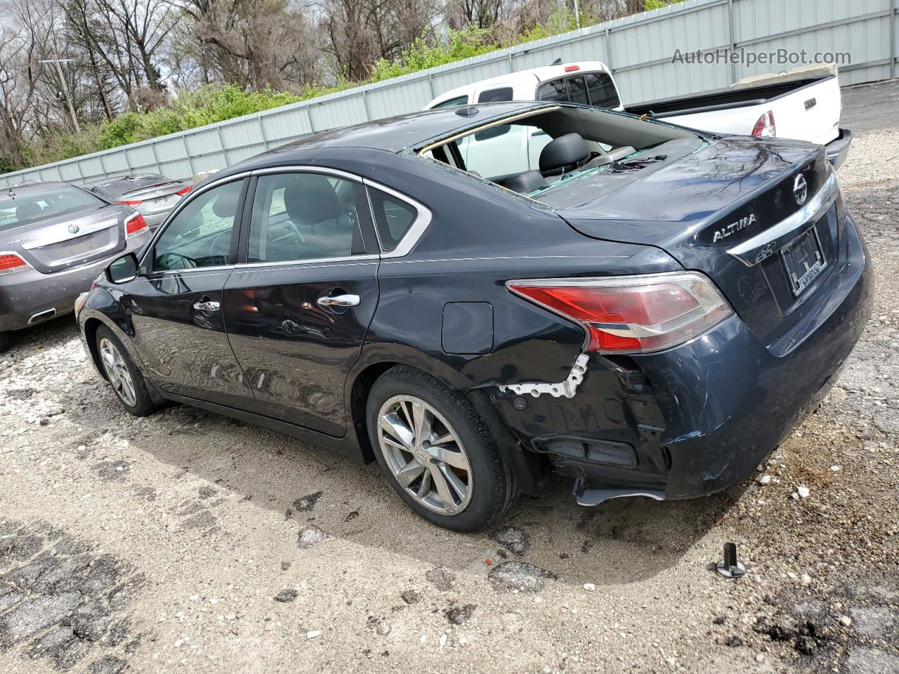 2015 Nissan Altima 2.5 Black vin: 1N4AL3APXFN863818