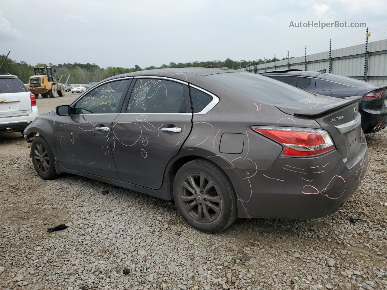 2015 Nissan Altima 2.5 Gray vin: 1N4AL3APXFN907543