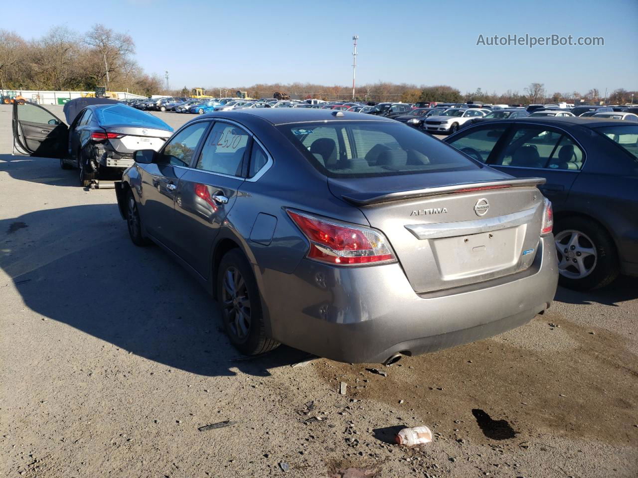 2015 Nissan Altima 2.5 Серый vin: 1N4AL3APXFN918851