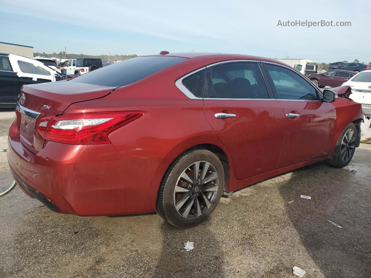 2016 Nissan Altima 2.5 Red vin: 1N4AL3APXGC151788