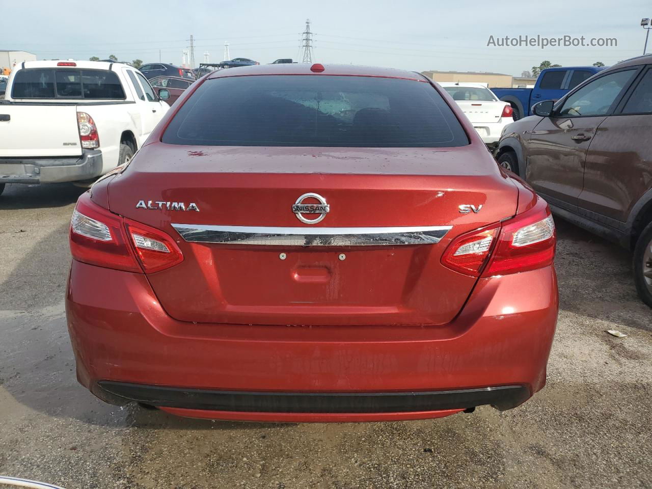 2016 Nissan Altima 2.5 Red vin: 1N4AL3APXGC151788