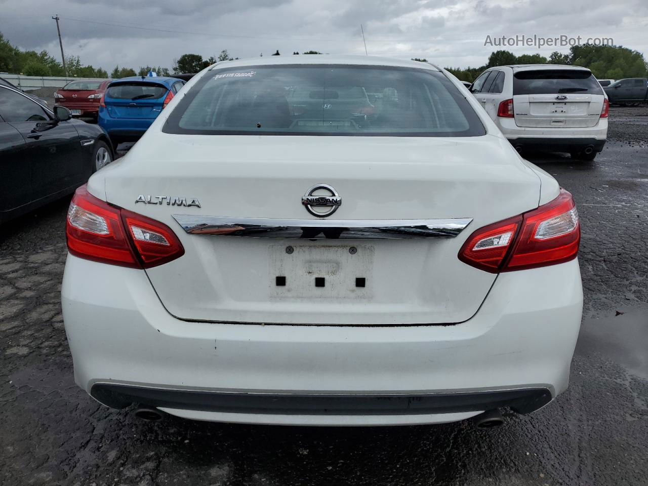 2016 Nissan Altima 2.5 White vin: 1N4AL3APXGC153265