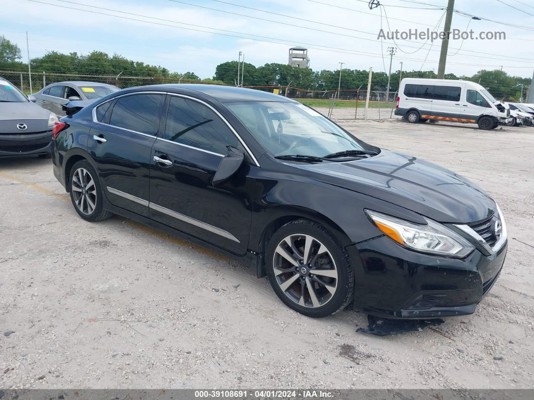 2016 Nissan Altima 2.5 Sr Black vin: 1N4AL3APXGC185780