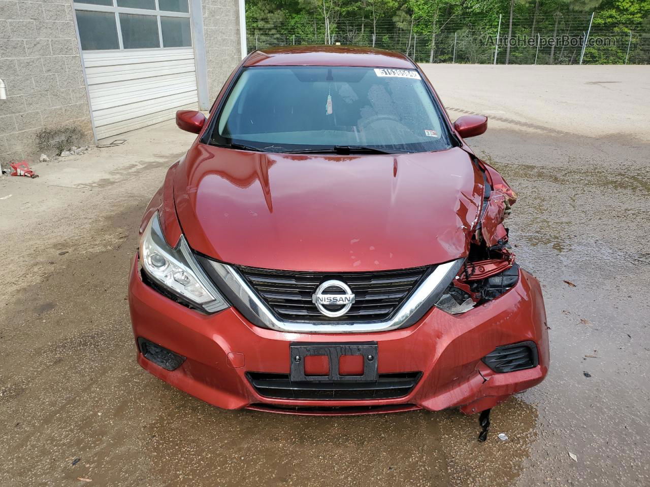 2016 Nissan Altima 2.5 Burgundy vin: 1N4AL3APXGC213805