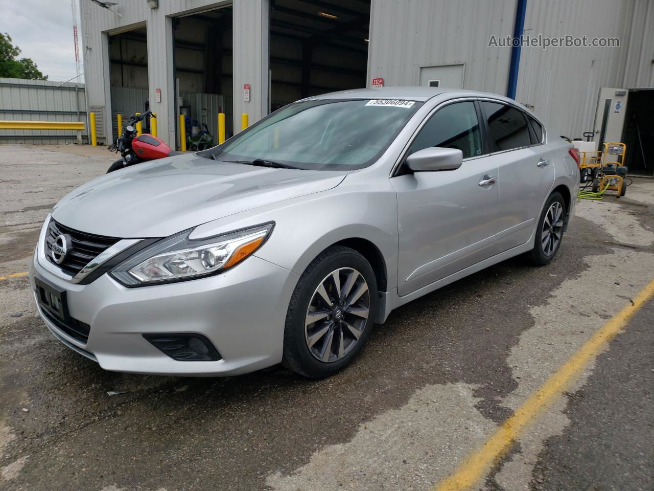 2016 Nissan Altima 2.5 Silver vin: 1N4AL3APXGC282543