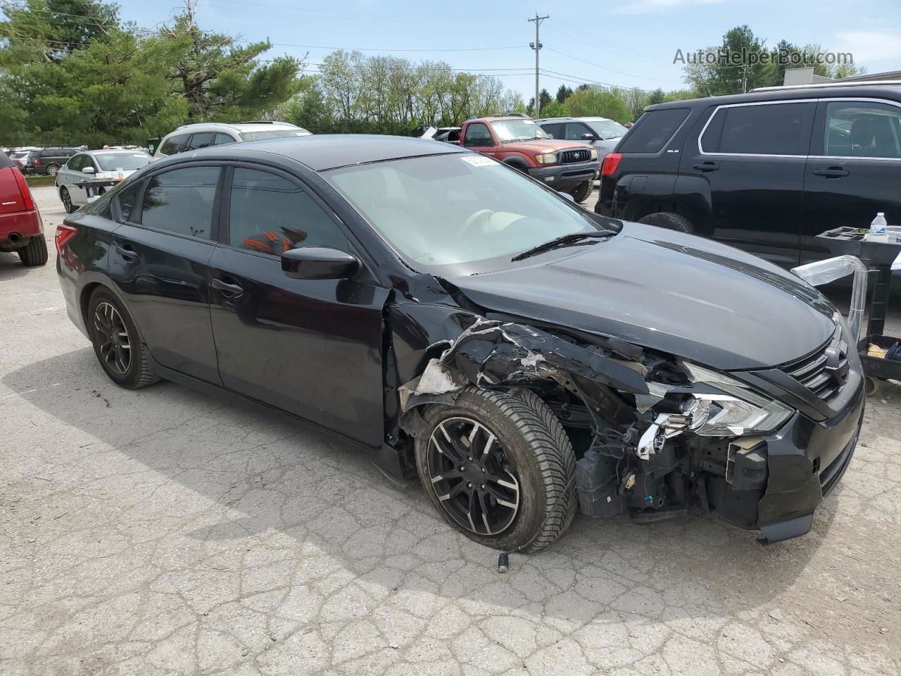 2016 Nissan Altima 2.5 Black vin: 1N4AL3APXGN308787