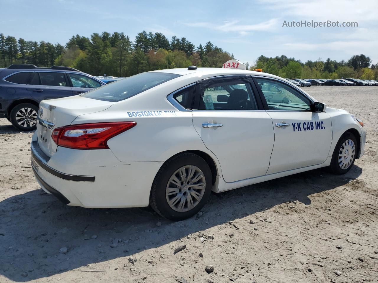 2016 Nissan Altima 2.5 White vin: 1N4AL3APXGN327372