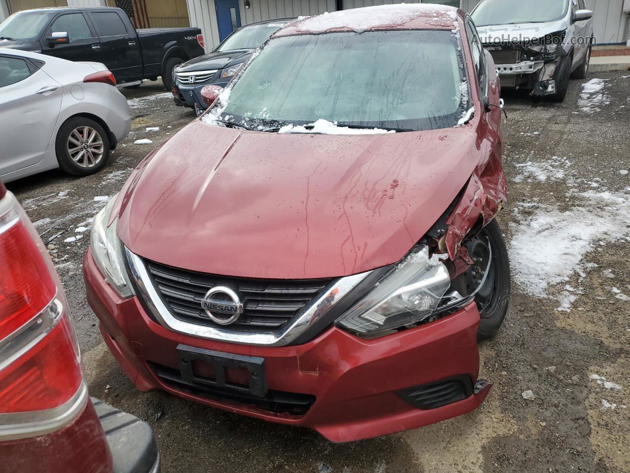 2016 Nissan Altima 2.5 Red vin: 1N4AL3APXGN342597