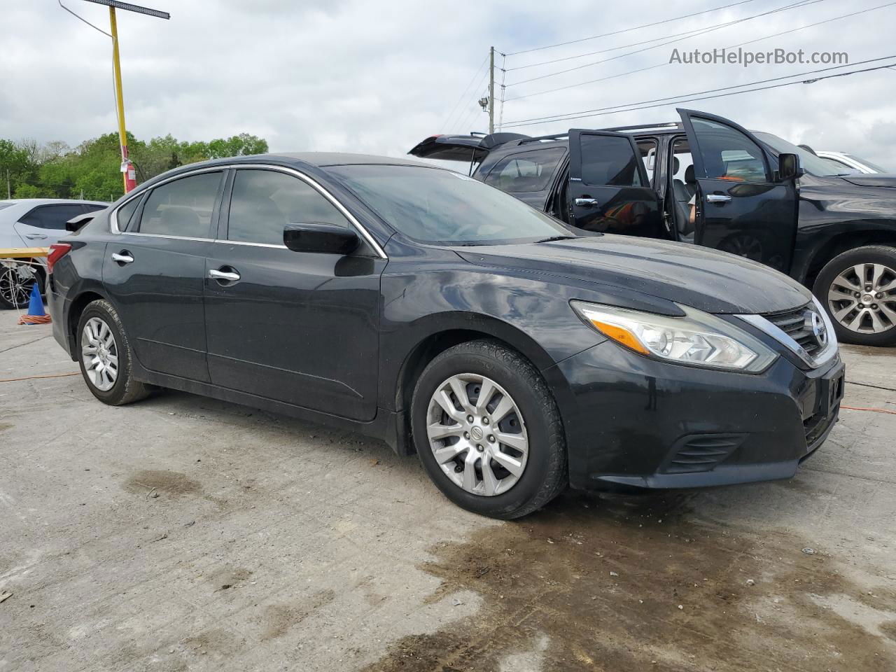 2016 Nissan Altima 2.5 Black vin: 1N4AL3APXGN351641