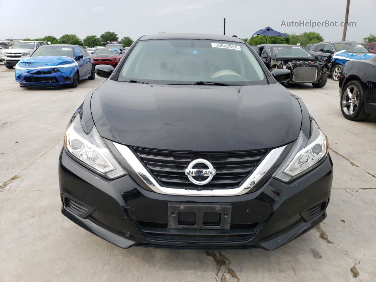 2016 Nissan Altima 2.5 Black vin: 1N4AL3APXGN362445