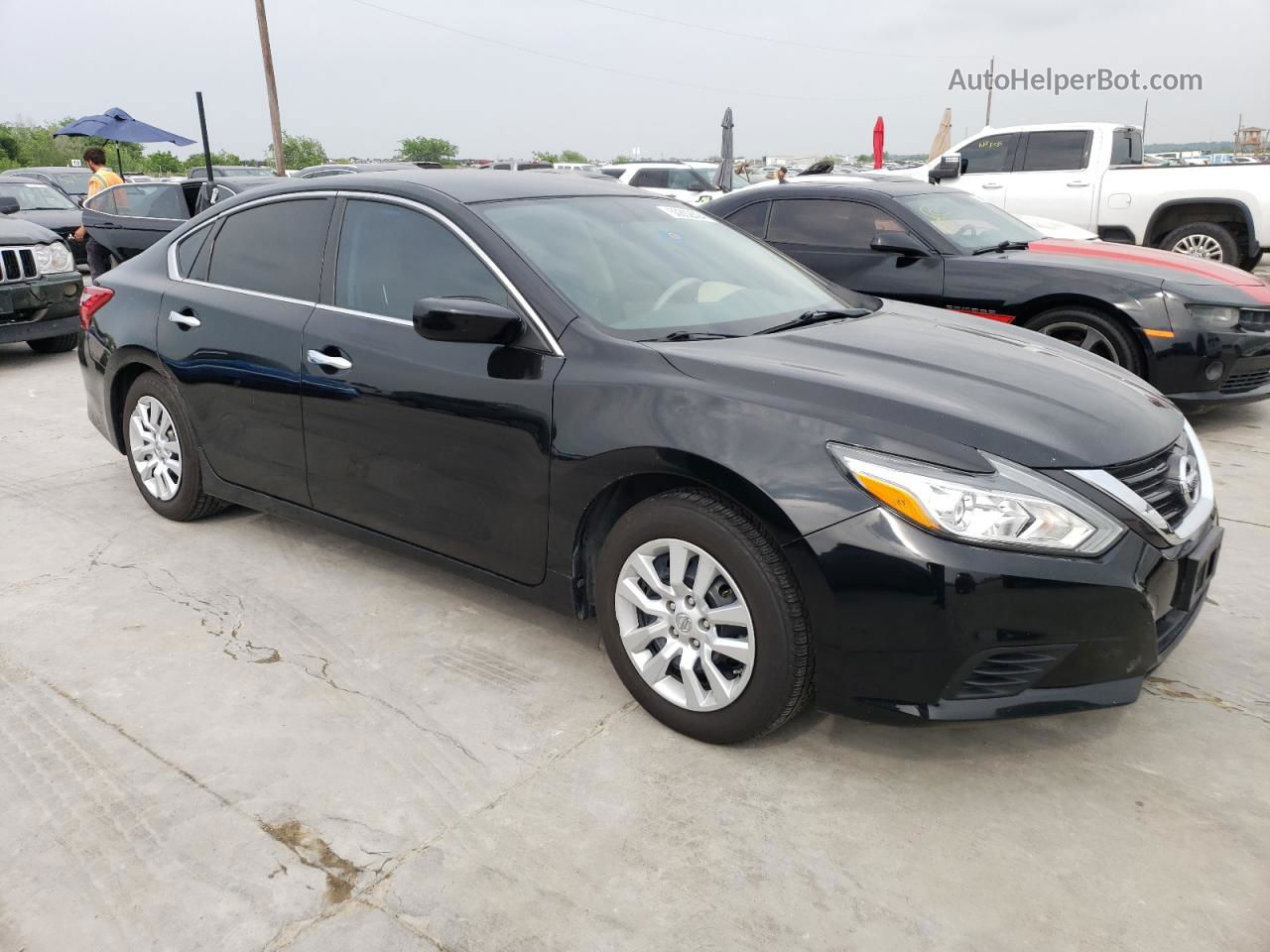 2016 Nissan Altima 2.5 Black vin: 1N4AL3APXGN362445