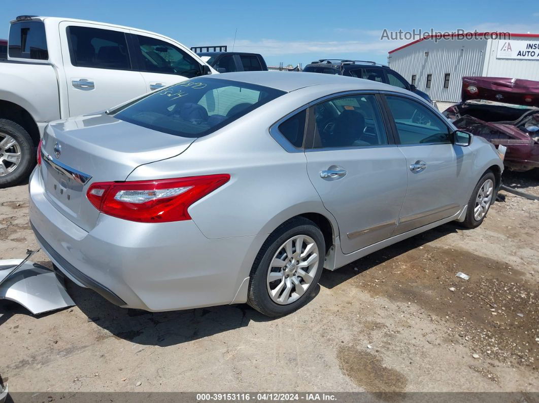 2016 Nissan Altima 2.5 S Серебряный vin: 1N4AL3APXGN380590