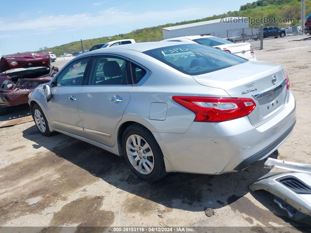 2016 Nissan Altima 2.5 S Серебряный vin: 1N4AL3APXGN380590