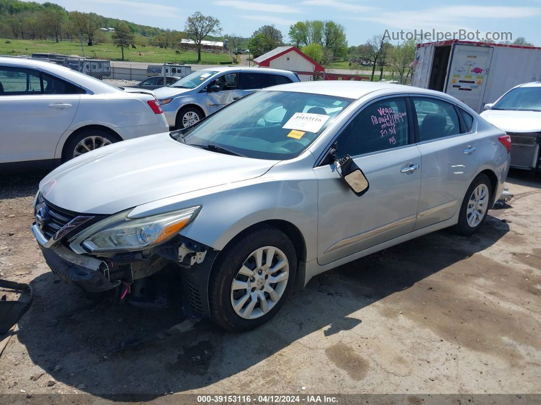 2016 Nissan Altima 2.5 S Silver vin: 1N4AL3APXGN380590