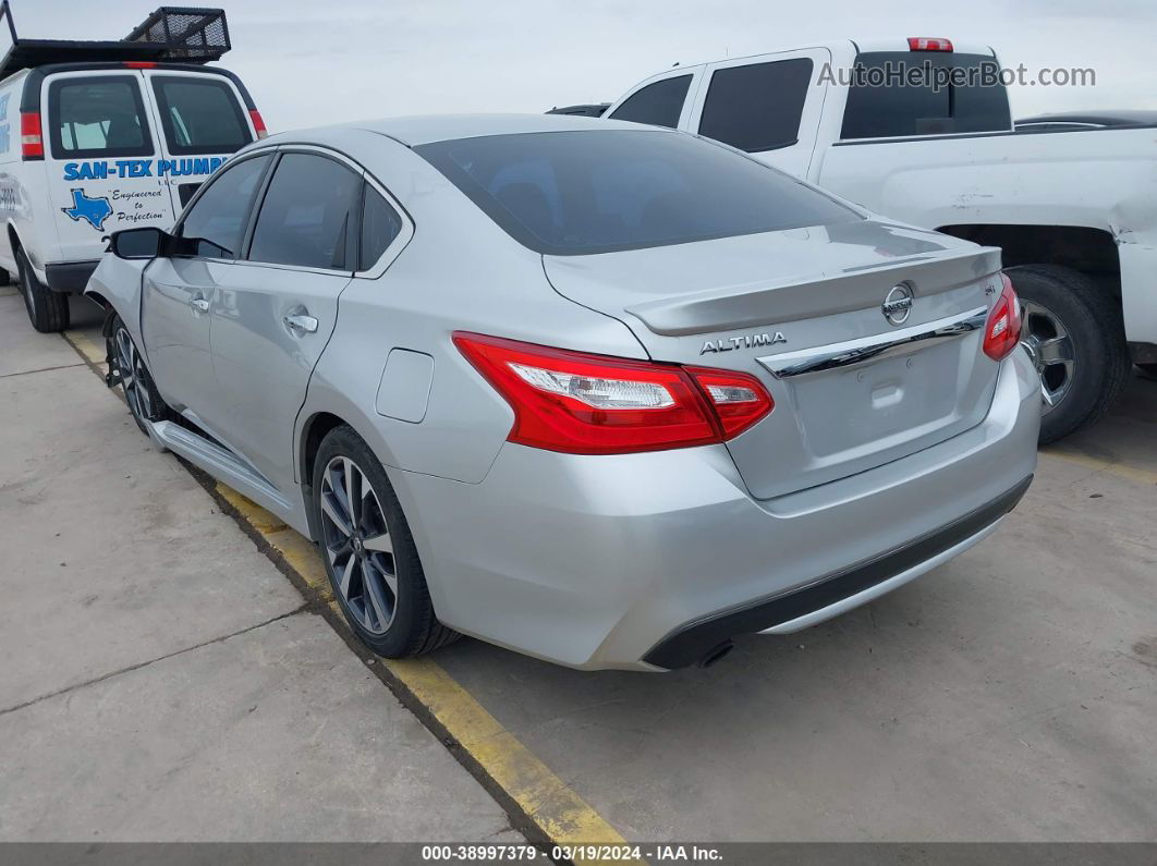 2016 Nissan Altima 2.5 Sr Silver vin: 1N4AL3APXGN380783