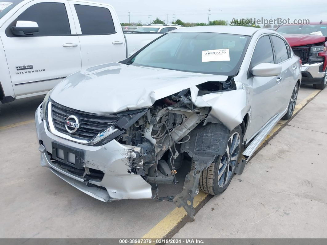 2016 Nissan Altima 2.5 Sr Silver vin: 1N4AL3APXGN380783