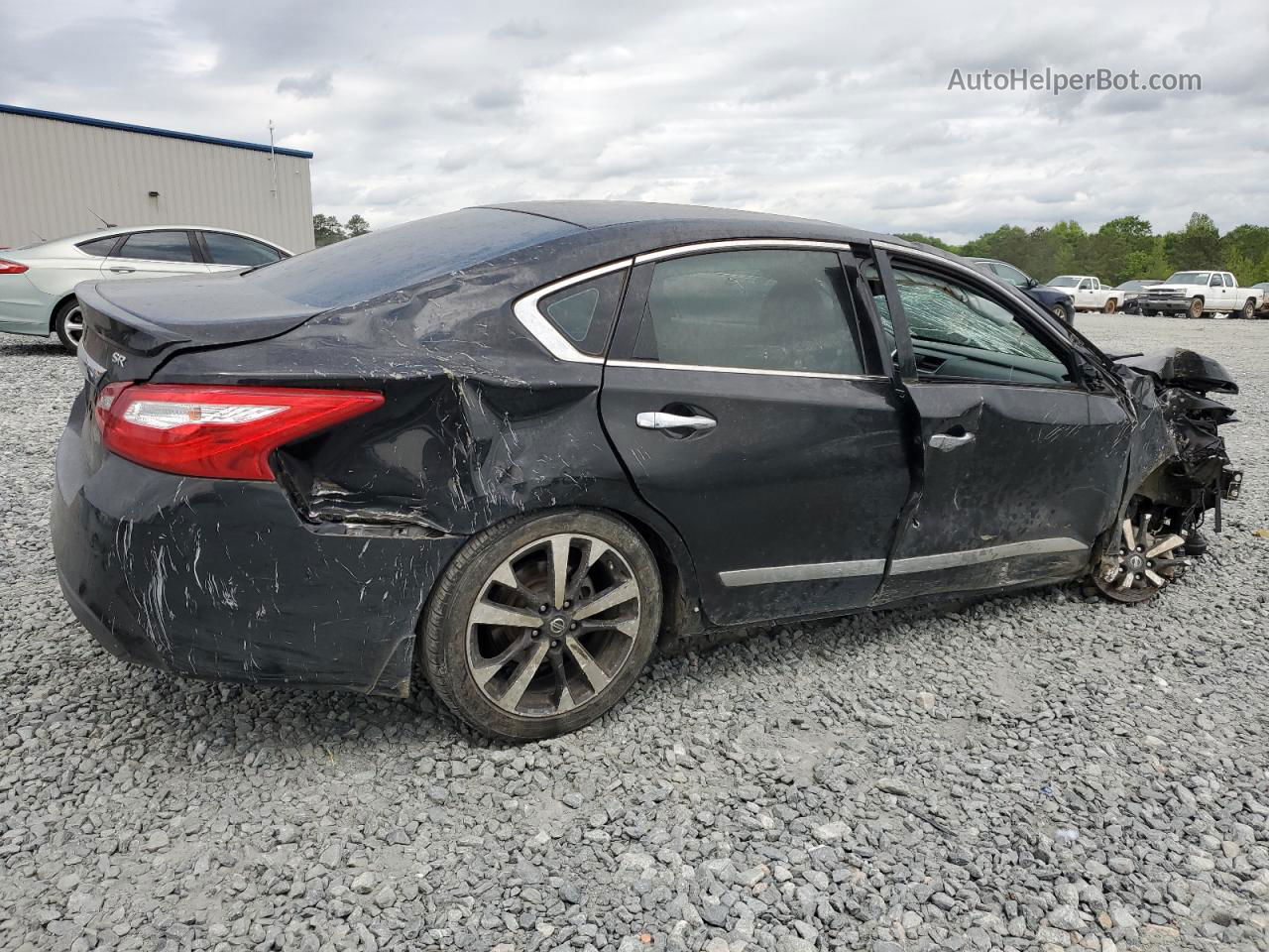 2016 Nissan Altima 2.5 Black vin: 1N4AL3APXGN393453