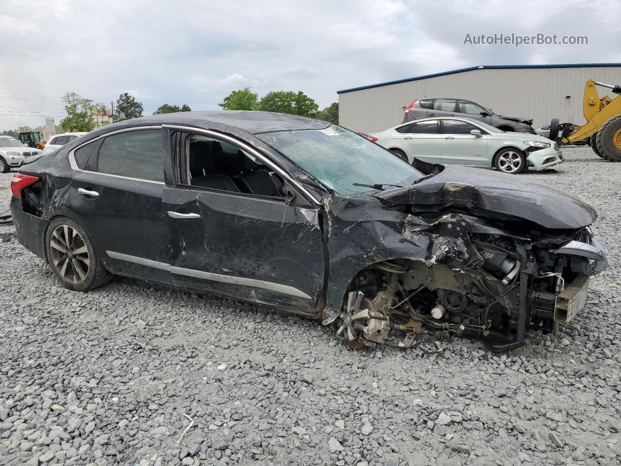 2016 Nissan Altima 2.5 Black vin: 1N4AL3APXGN393453