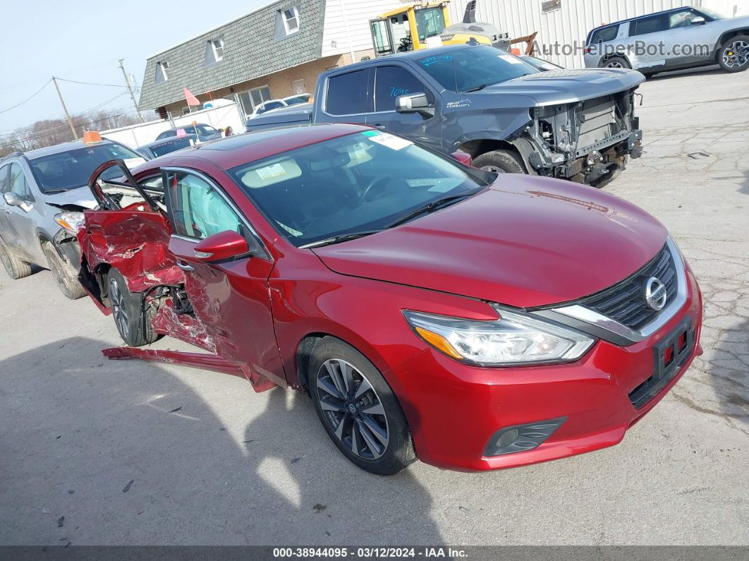 2017 Nissan Altima 2.5 Sv Red vin: 1N4AL3APXHC134782