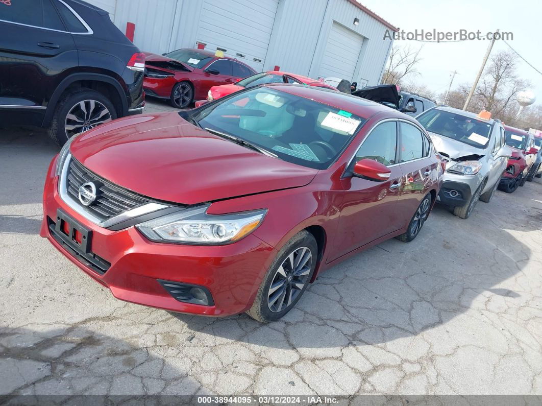 2017 Nissan Altima 2.5 Sv Red vin: 1N4AL3APXHC134782