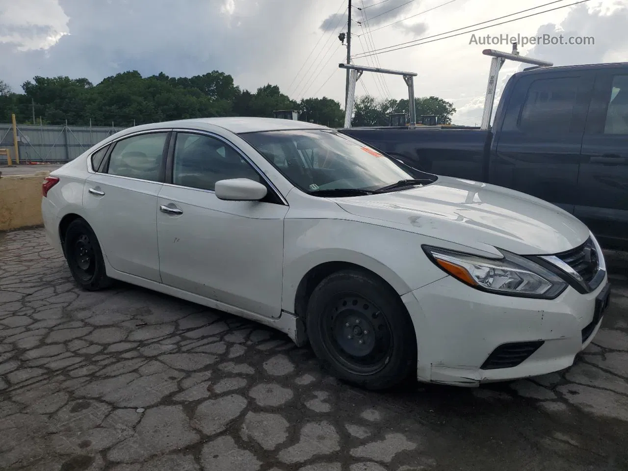 2017 Nissan Altima 2.5 White vin: 1N4AL3APXHC151727