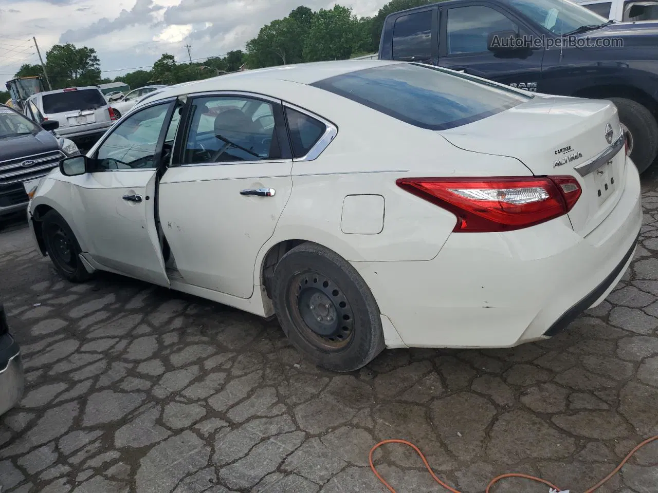 2017 Nissan Altima 2.5 White vin: 1N4AL3APXHC151727