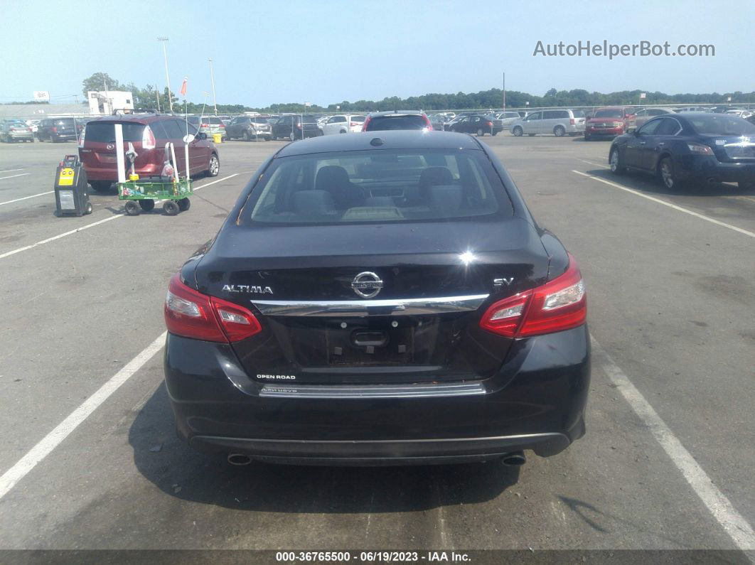 2017 Nissan Altima 2.5 Sv Black vin: 1N4AL3APXHC162551