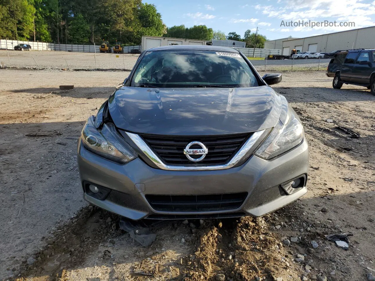 2017 Nissan Altima 2.5 Gray vin: 1N4AL3APXHC177759