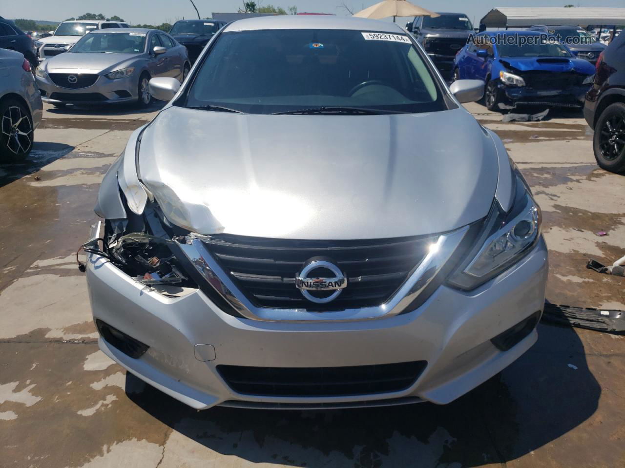 2017 Nissan Altima 2.5 Silver vin: 1N4AL3APXHC195811