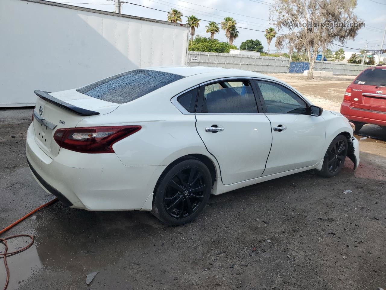 2017 Nissan Altima 2.5 White vin: 1N4AL3APXHC229343