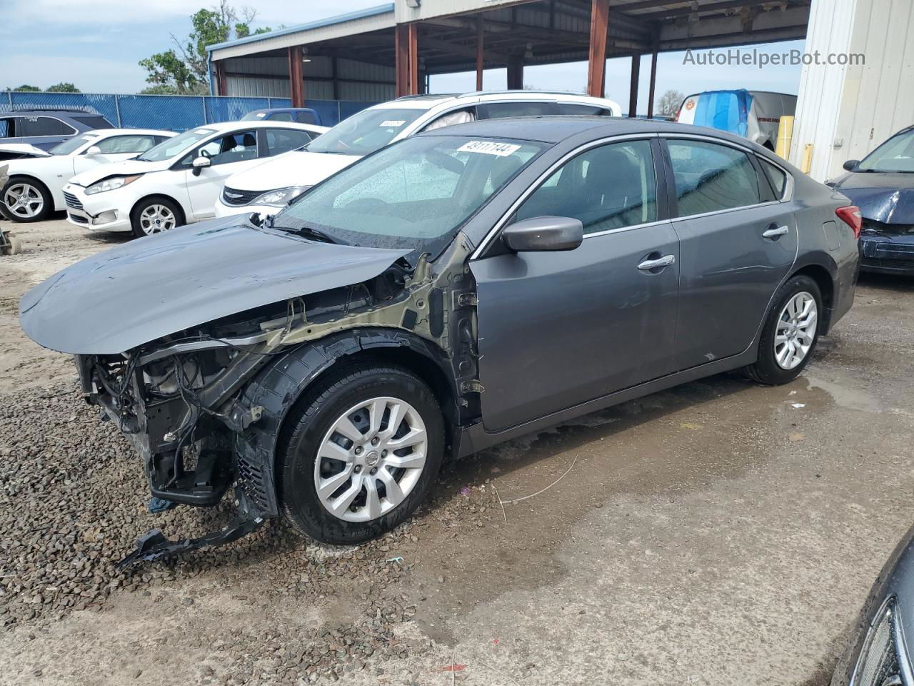 2017 Nissan Altima 2.5 Gray vin: 1N4AL3APXHC235787