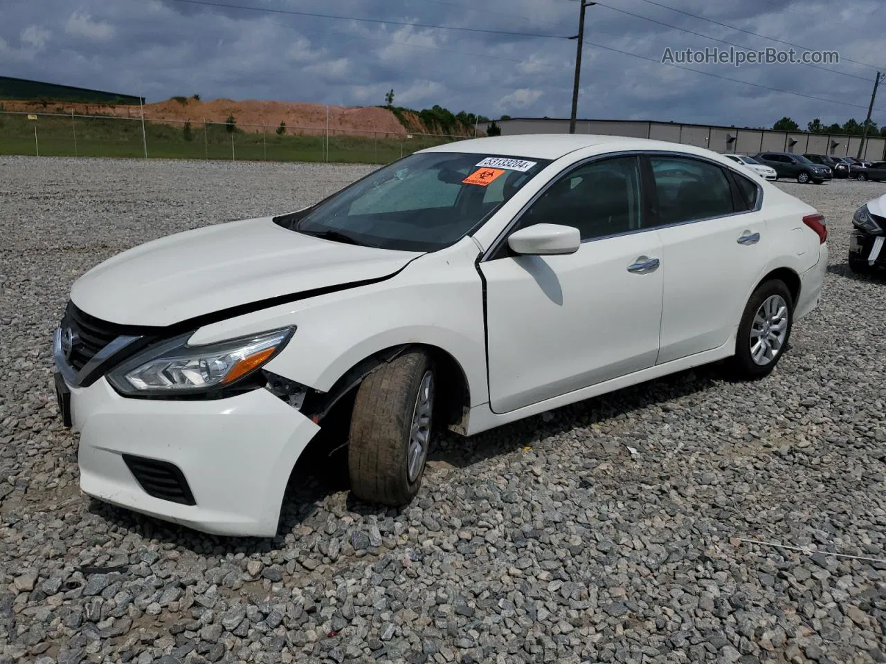 2017 Nissan Altima 2.5 Белый vin: 1N4AL3APXHC263847