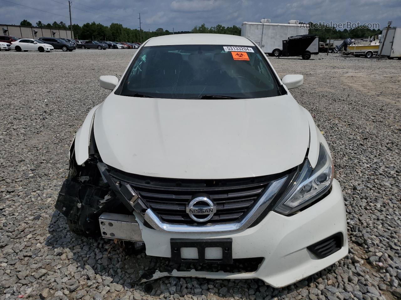 2017 Nissan Altima 2.5 White vin: 1N4AL3APXHC263847