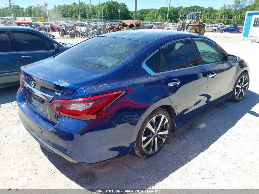 2017 Nissan Altima 2.5 Sr Blue vin: 1N4AL3APXHC272046