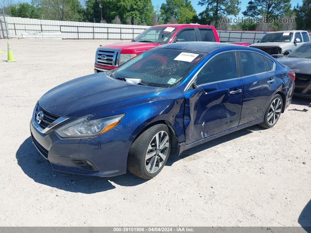 2017 Nissan Altima 2.5 Sr Blue vin: 1N4AL3APXHC272046