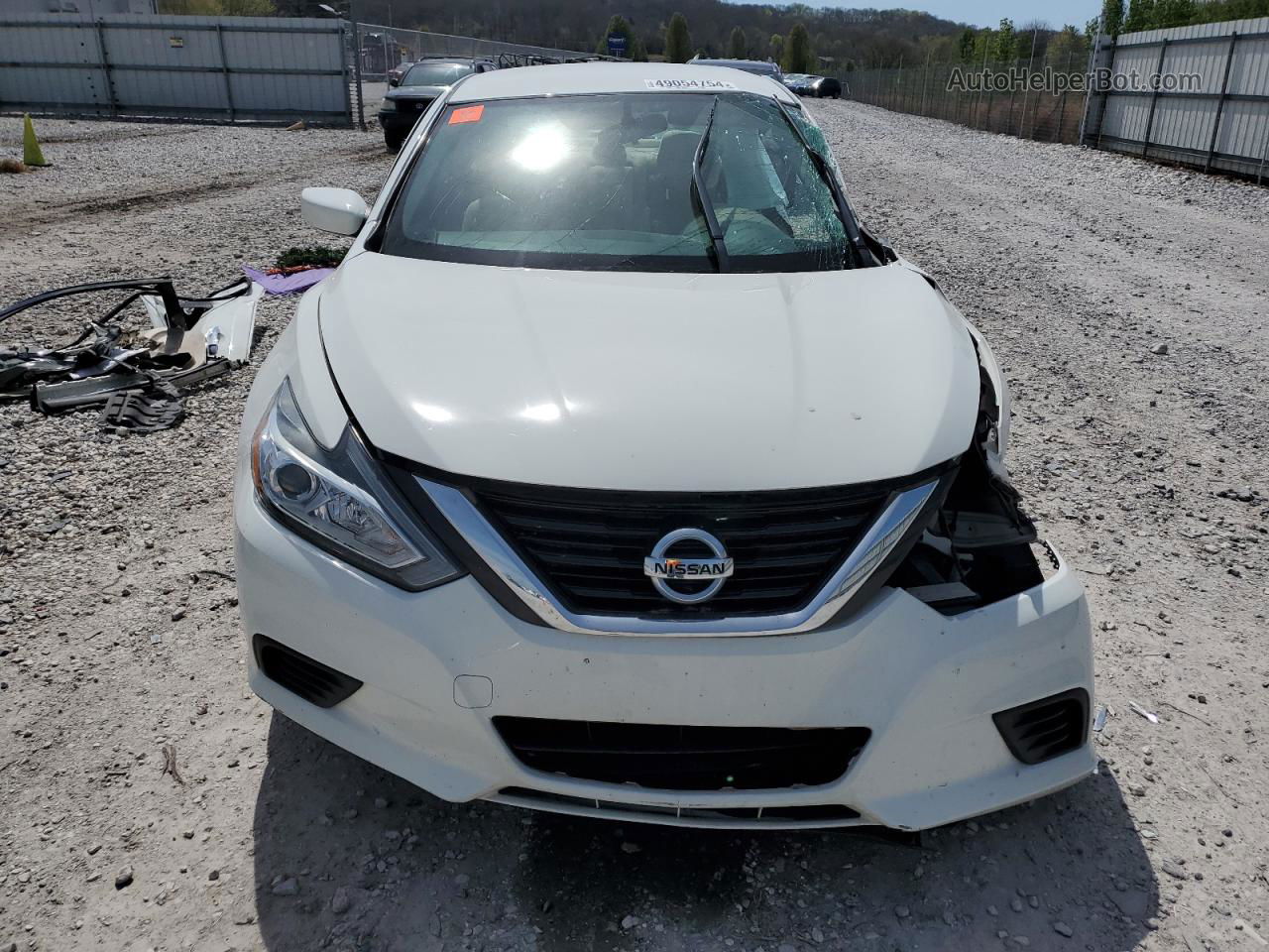 2017 Nissan Altima 2.5 White vin: 1N4AL3APXHC283788