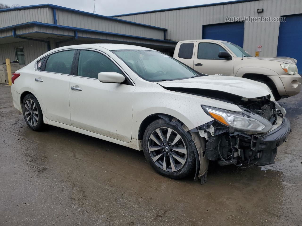 2017 Nissan Altima 2.5 White vin: 1N4AL3APXHC284892