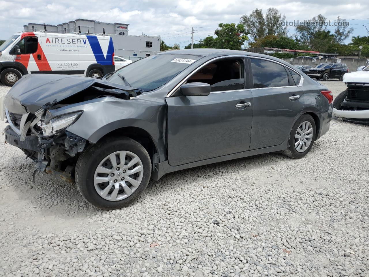 2017 Nissan Altima 2.5 Gray vin: 1N4AL3APXHC296363