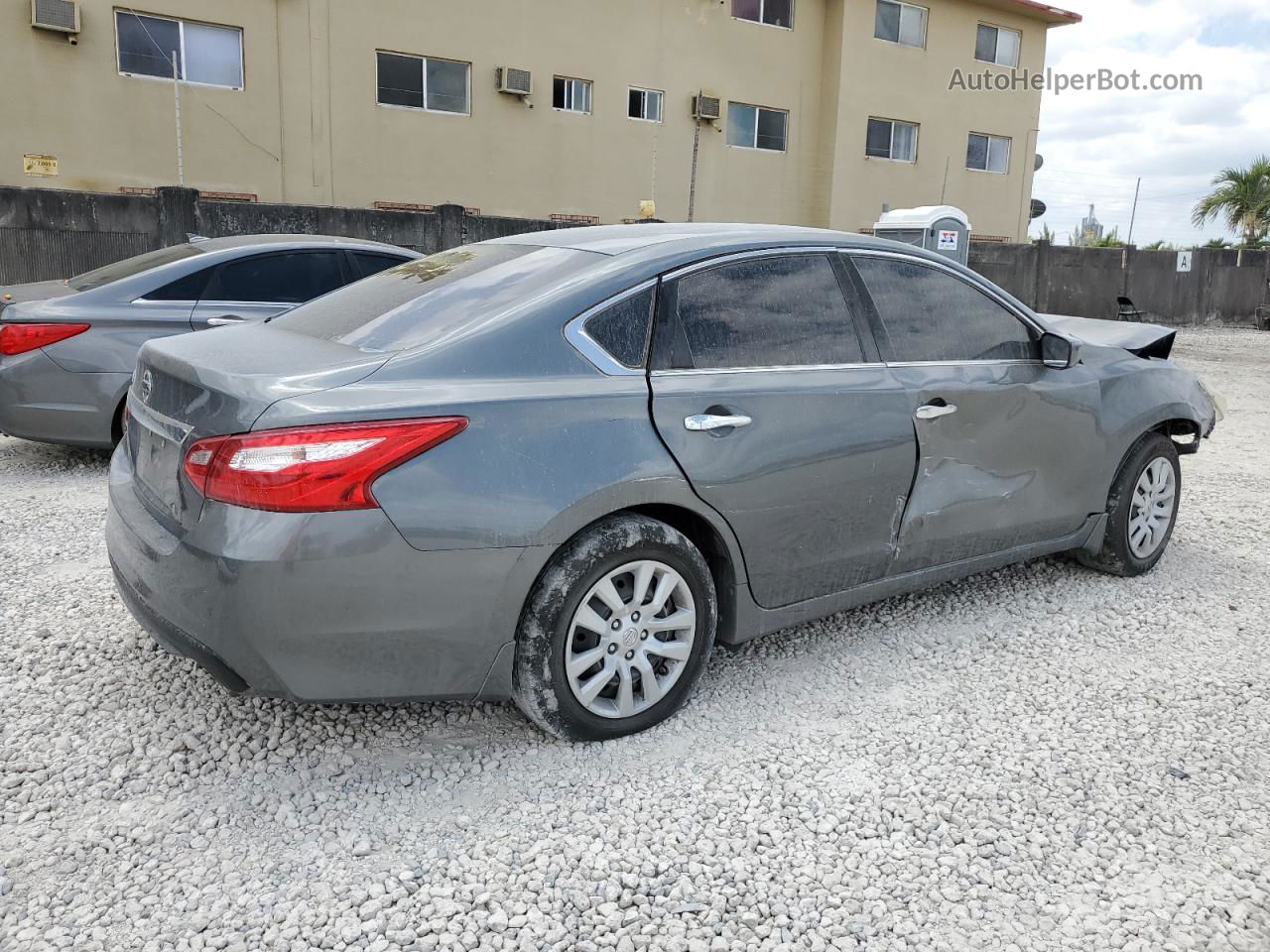 2017 Nissan Altima 2.5 Gray vin: 1N4AL3APXHC296363