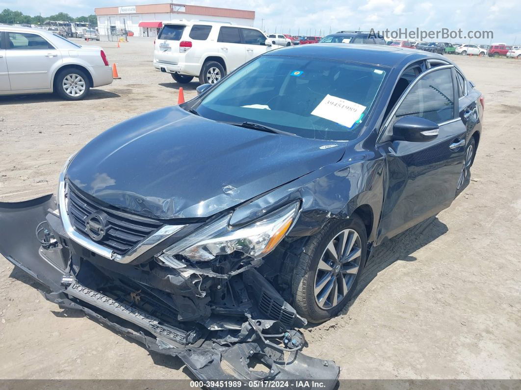 2017 Nissan Altima 2.5 Sv Black vin: 1N4AL3APXHC482341