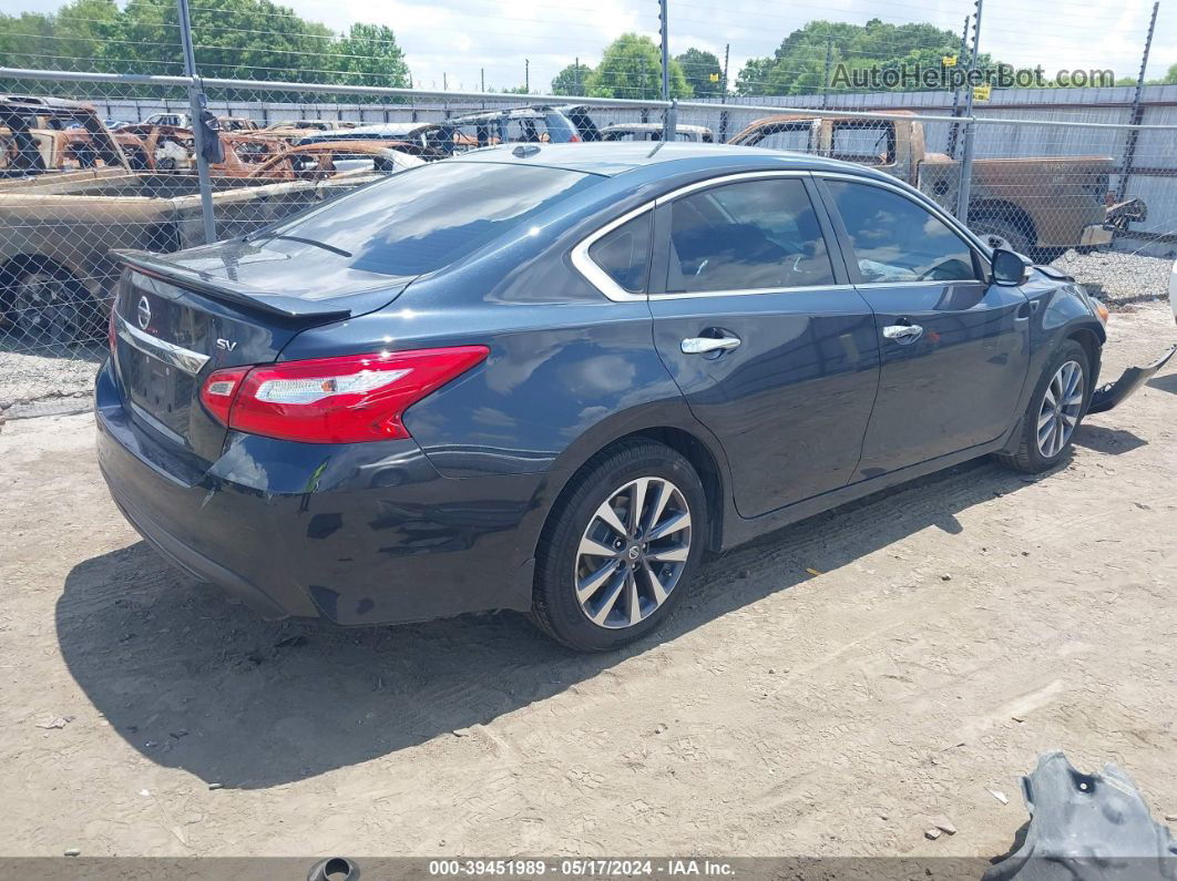 2017 Nissan Altima 2.5 Sv Black vin: 1N4AL3APXHC482341