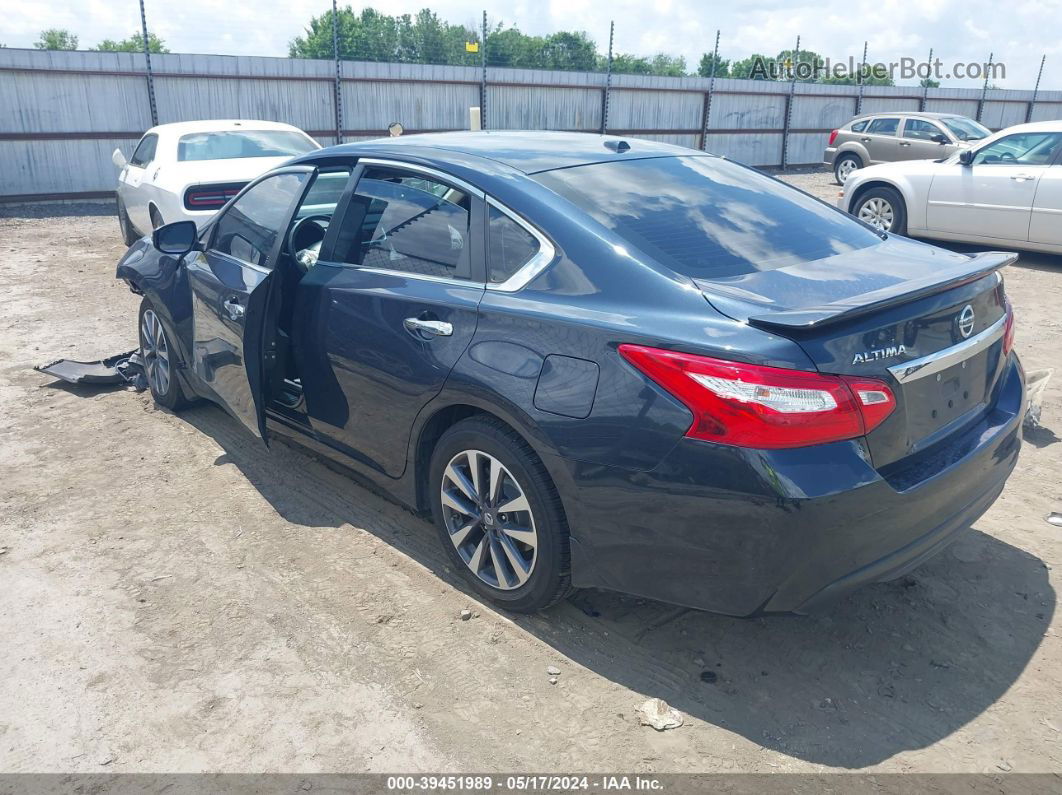 2017 Nissan Altima 2.5 Sv Black vin: 1N4AL3APXHC482341