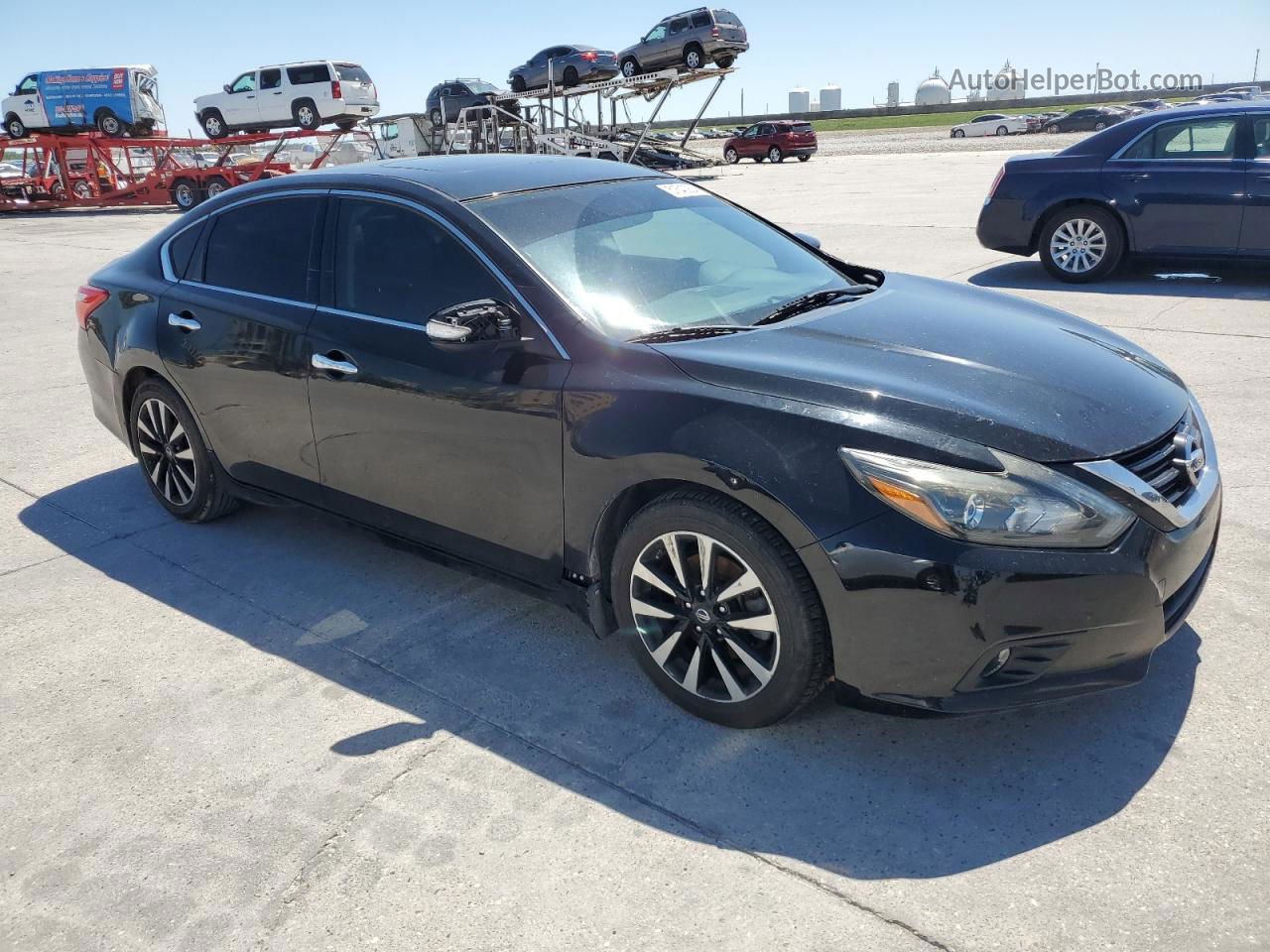 2017 Nissan Altima 2.5 Black vin: 1N4AL3APXHC489306